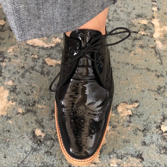 PIERRE HARDY patent platform wingtip oxford 39/8.5 - Picture 7 of 7